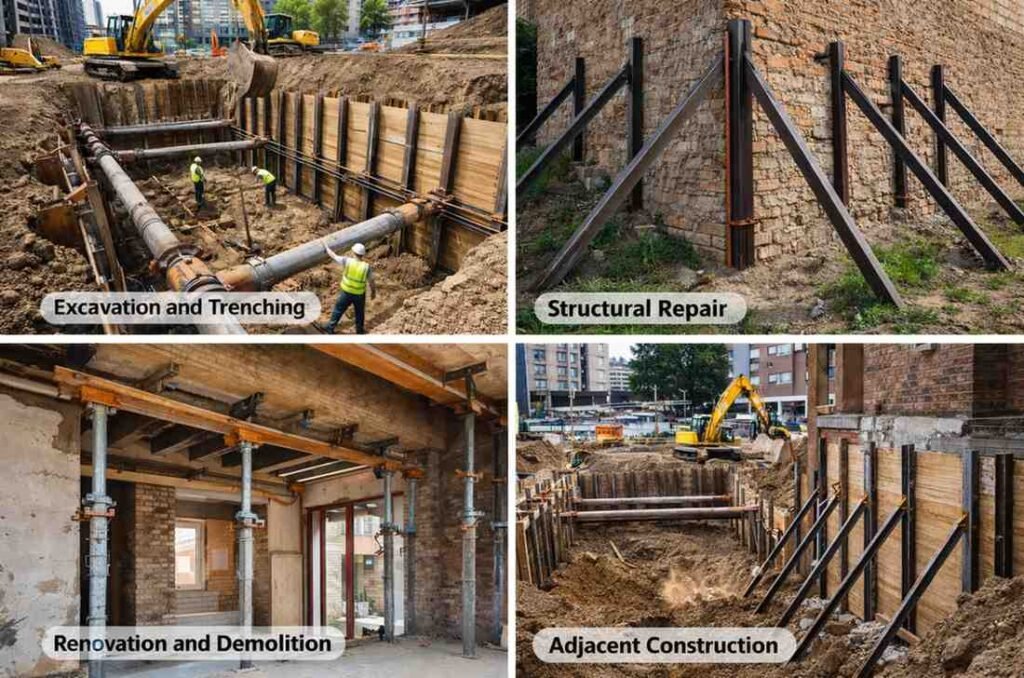 Common Scenarios Requiring Shoring