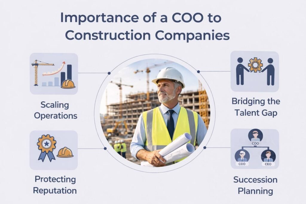 Importance of a COO to Construction Companies