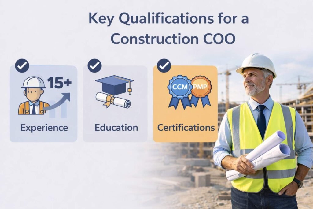 Key Qualifications for a Construction COO
