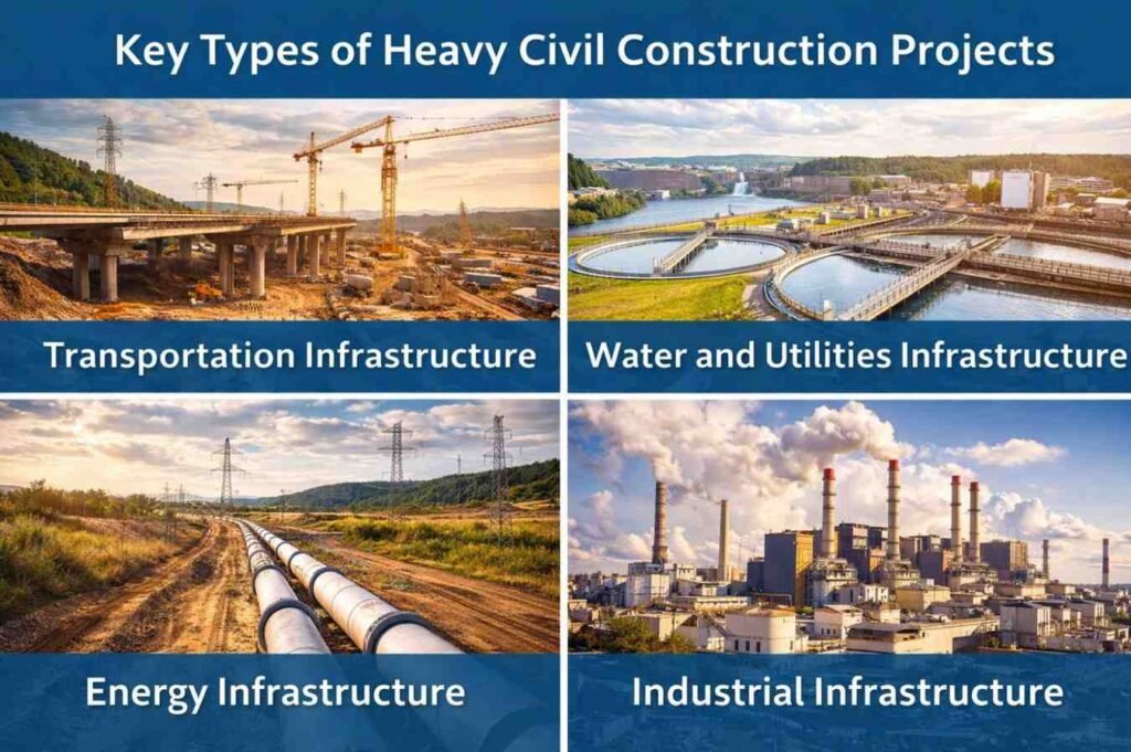 Key Types of Heavy Civil Construction Projects