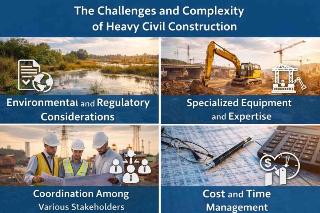 The Challenges and Complexity of Heavy Civil Construction