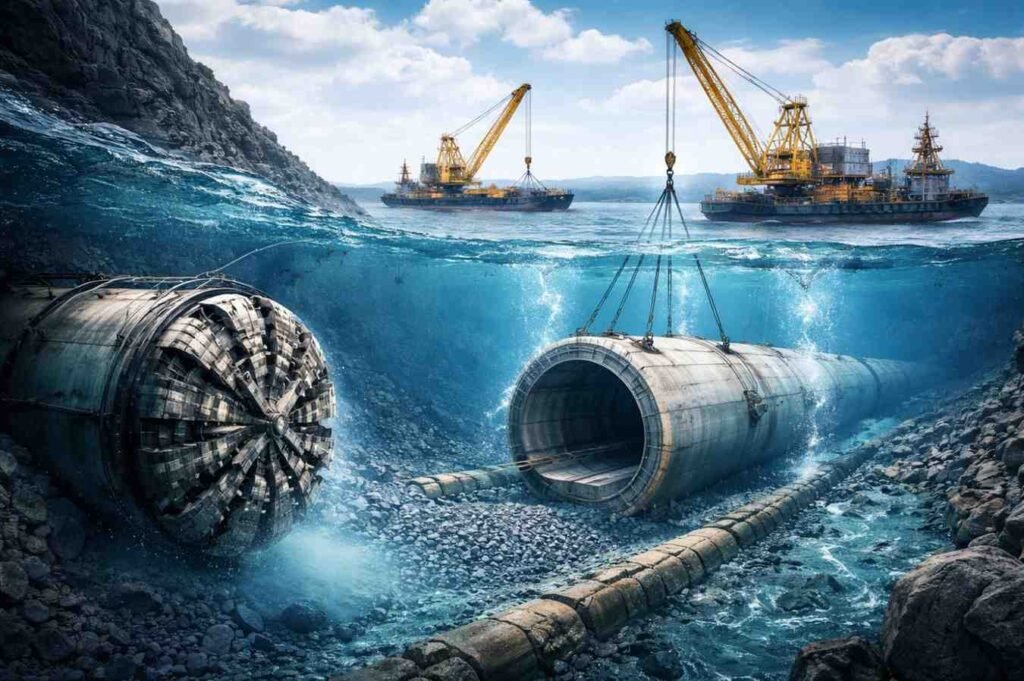 The Process of Underwater Tunnel Construction How Engineers Build Below Water