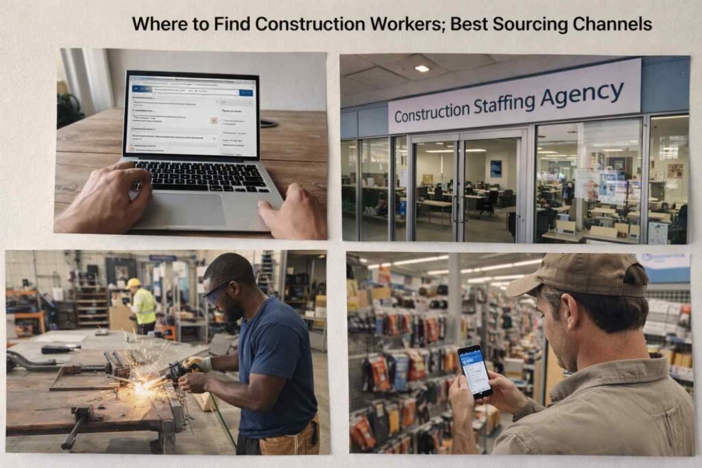 Where to Find Construction Workers Best Sourcing Channels